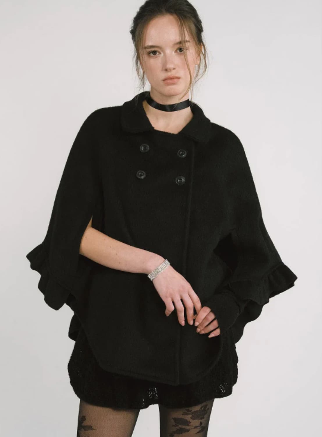 쓰리타임즈 문케이프 코트  상품이미지1