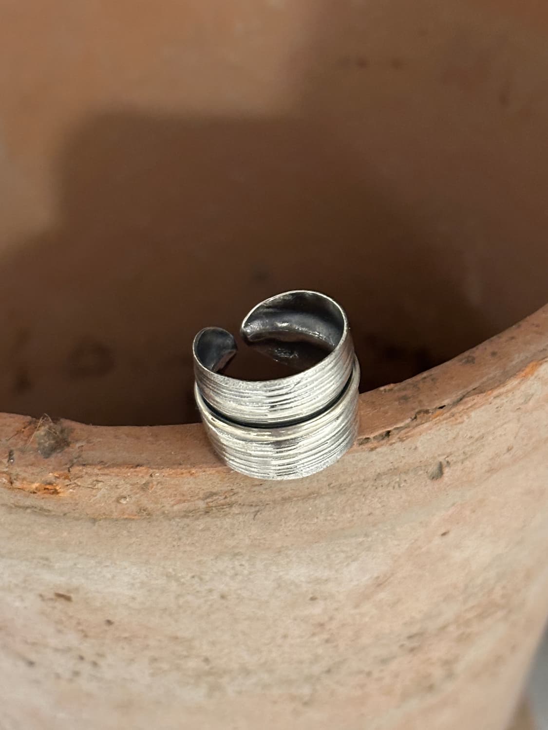 (Last 1)Strata Thumb 925Silver Ring 상품이미지3