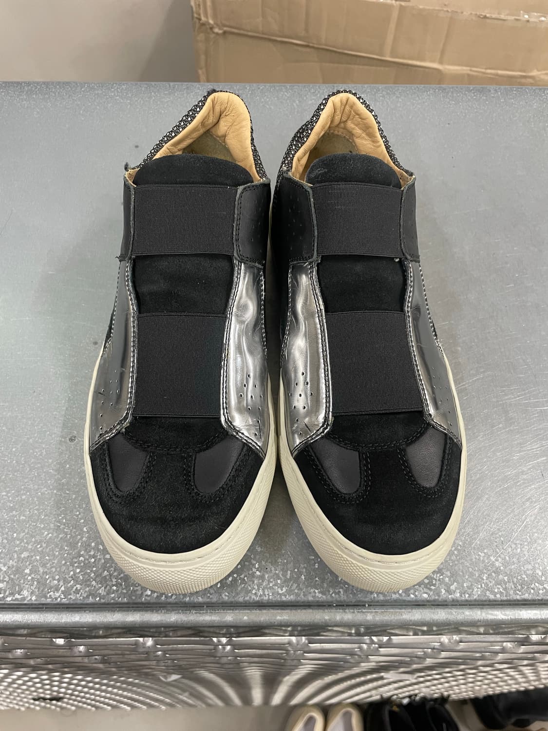 메종 마르지엘라 MM6 레더 스니커즈 39 상품이미지5