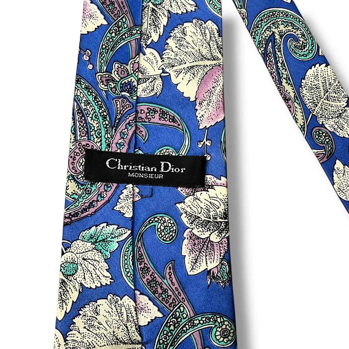  크리스찬 디올 플라워패턴 실크 넥타이 y14306 상품이미지4