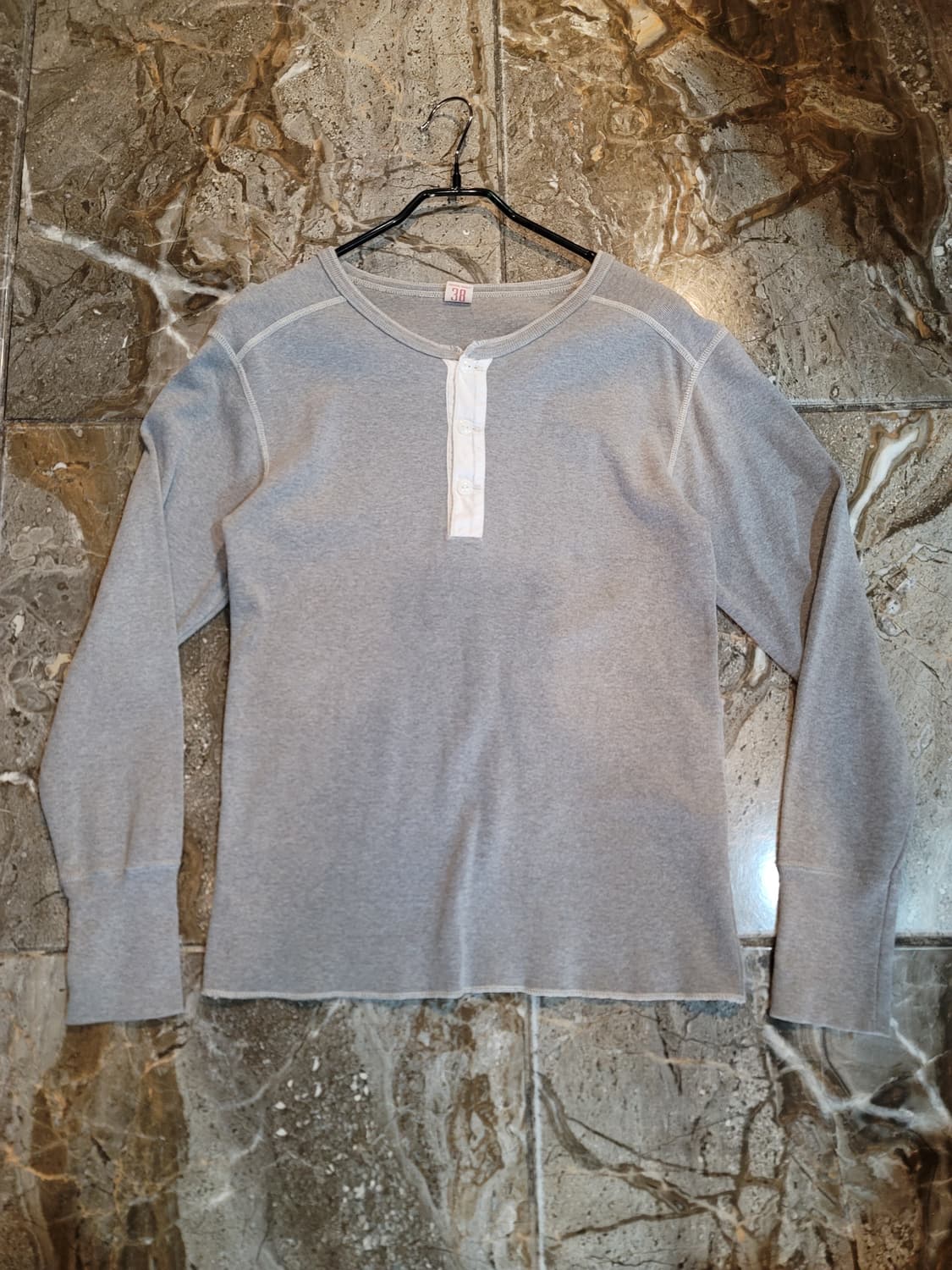 리얼맥코이 헨리넥 반팔, 긴팔 티셔츠 2장 일괄 판매 상품이미지7