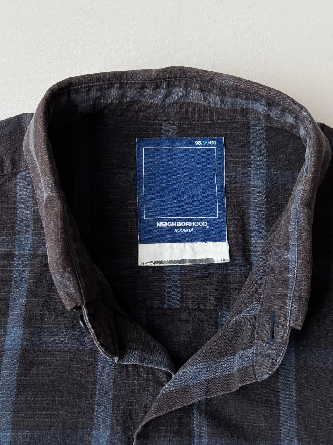 1999 네이버후드 체크서츠 상품이미지4