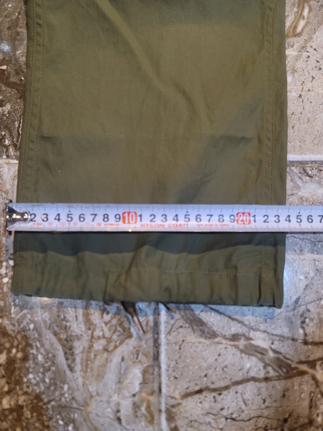 버즈릭슨 올리브 색상 카고 와이드 팬츠  상품이미지8