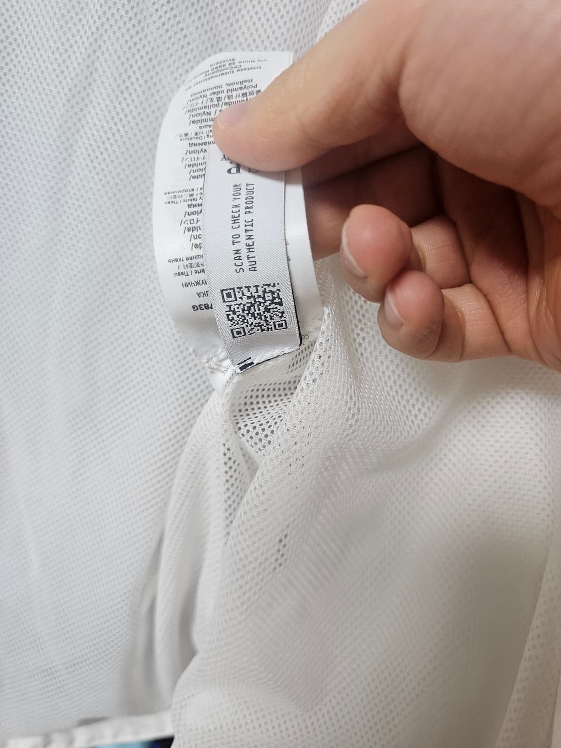 나일론 씨피 CP컴퍼니 화이트 자켓 라지 l 팔아요 상품이미지5