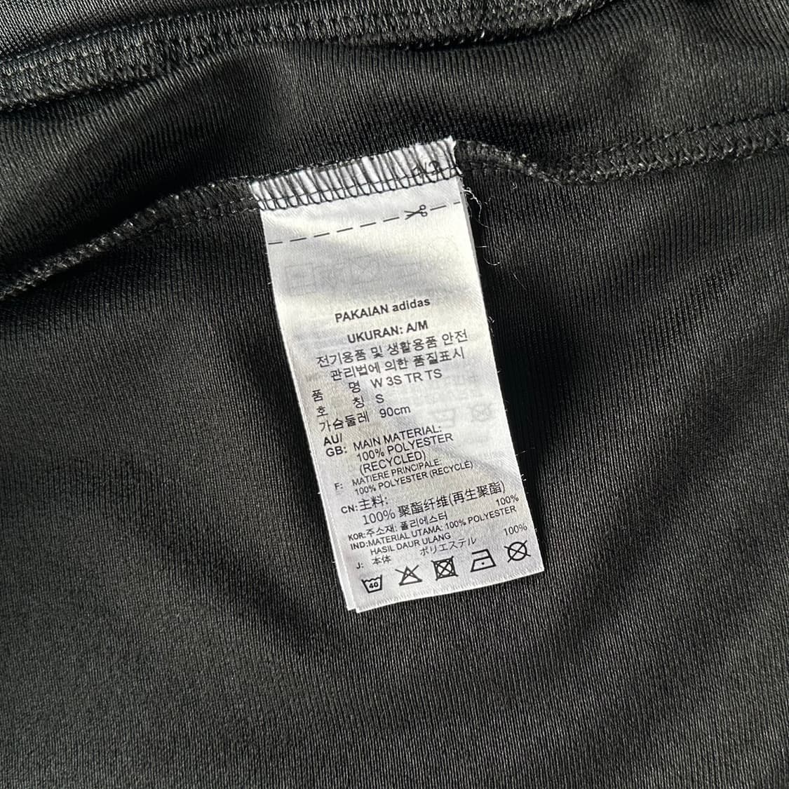 [S]아디다스 클래식 블랙 여성 트랙탑 져지 상품이미지6