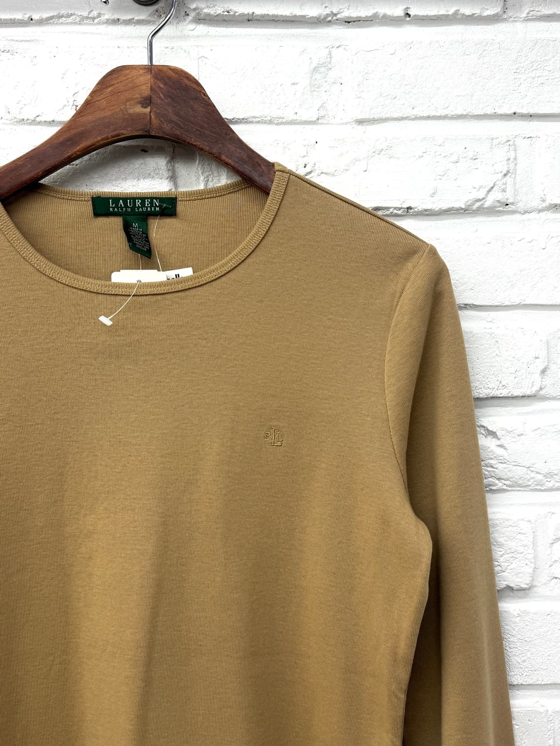 로렌 랄프로렌 베이지 롱슬리브 상품이미지4