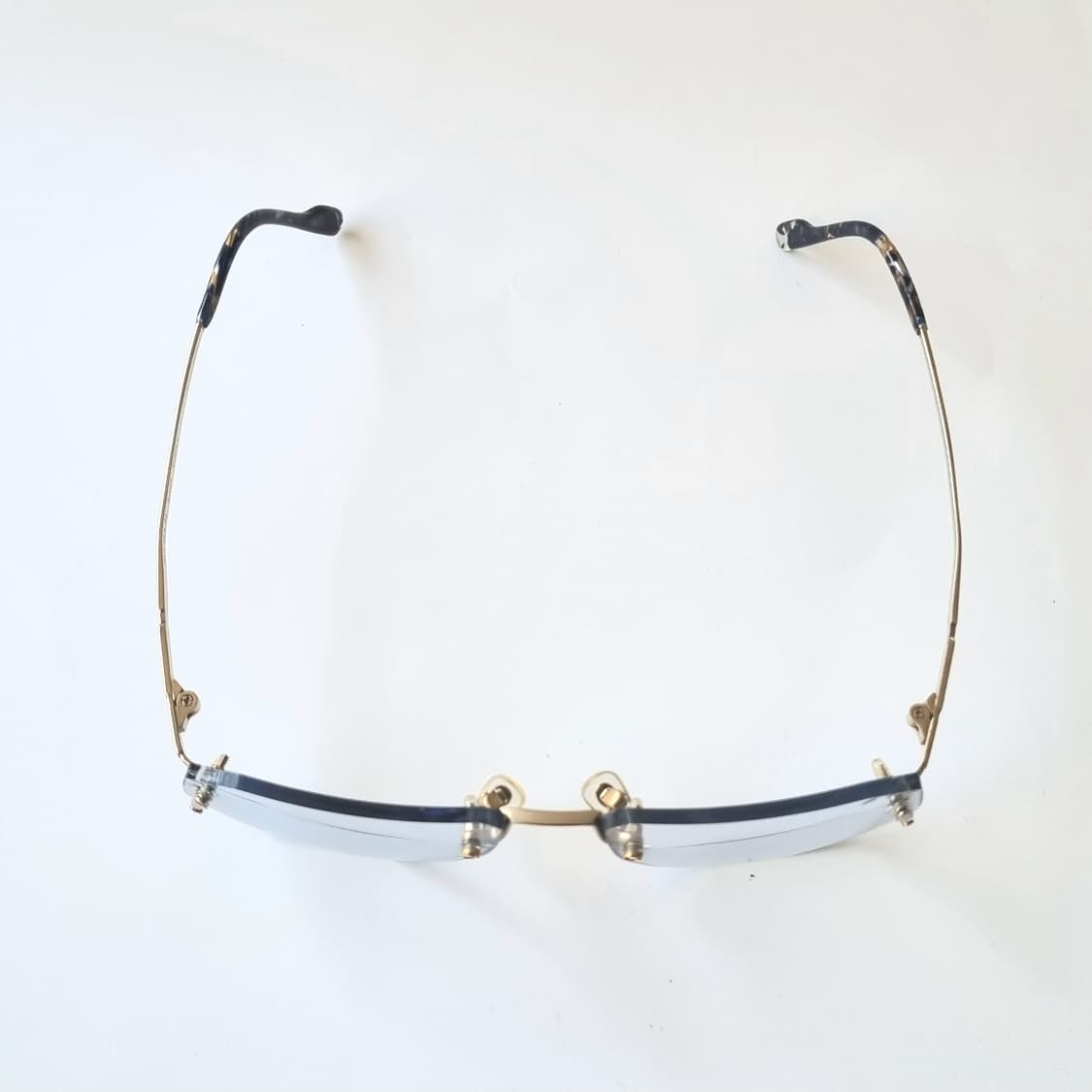 데드스탁 빈티지 무테 큰안구 안경테 1292 상품이미지8