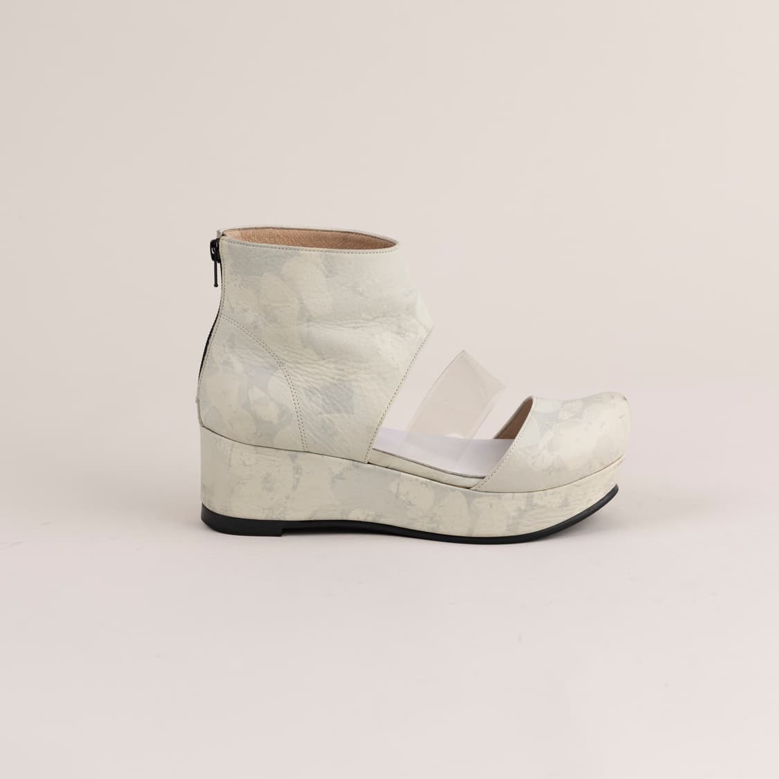 flat apartment 나막신 모티브 웨지힐 37.5 상품이미지1