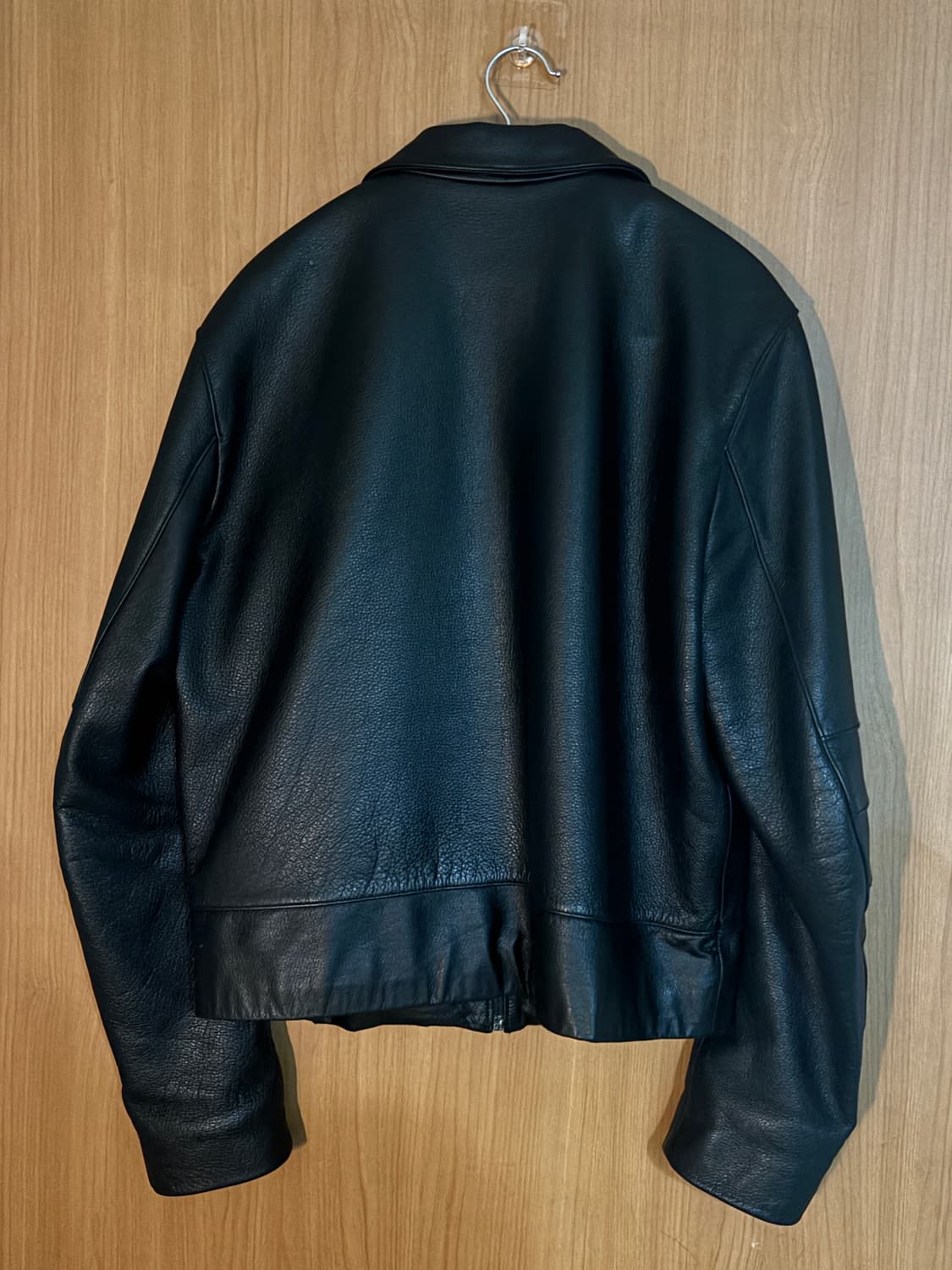 머듈 014 appendix leather jacket /black 상품이미지4