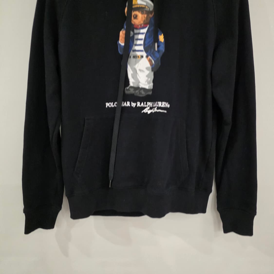 폴로 랄프로렌 폴로 베어 후드티 블랙 S사이즈 상품이미지2