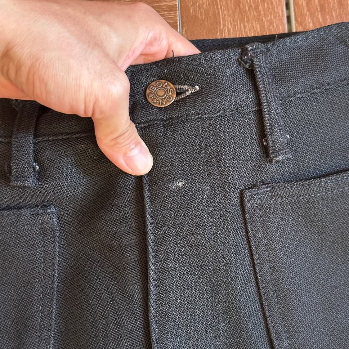 70’s Bobson bell-bottom mechanic pants 상품이미지6
