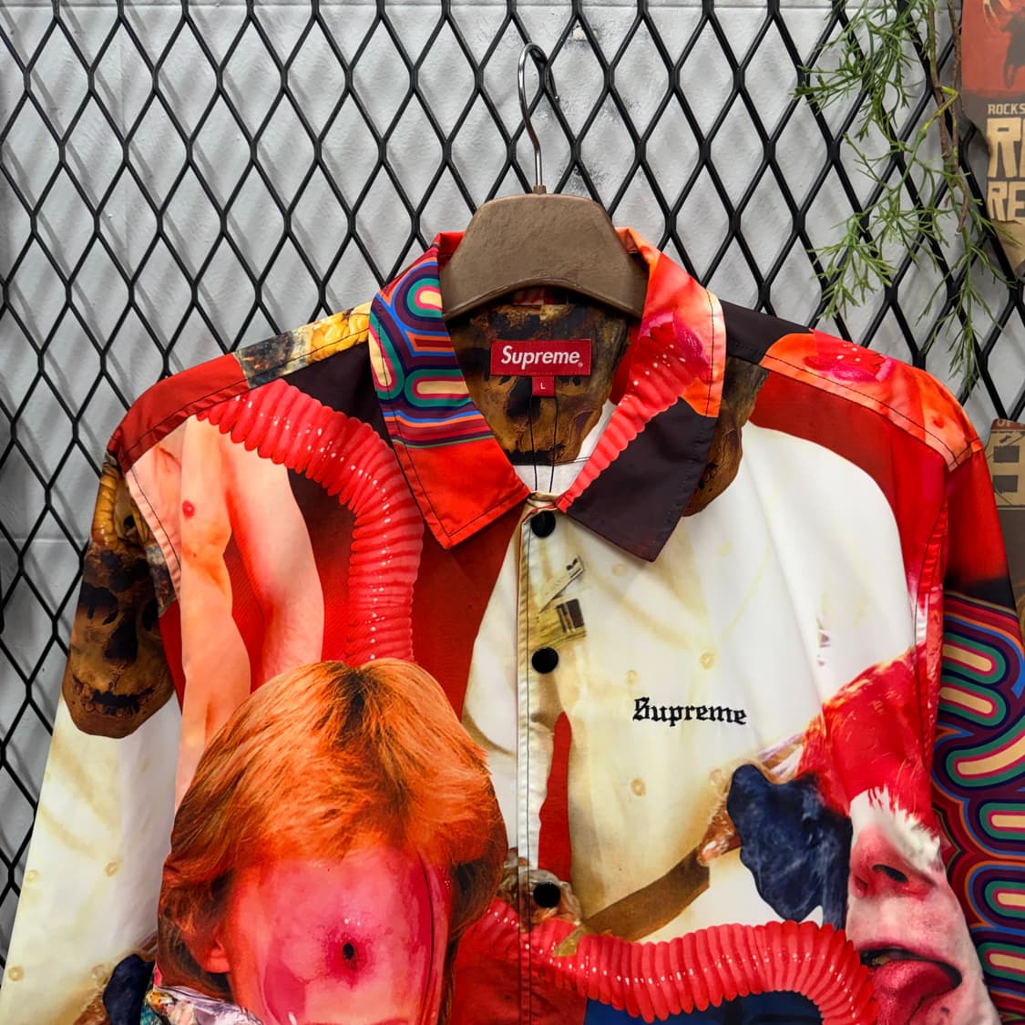 19SS 슈프림 X 세킨타니 라 노리히로 코치 자켓 스트릿 프린팅 상품이미지3