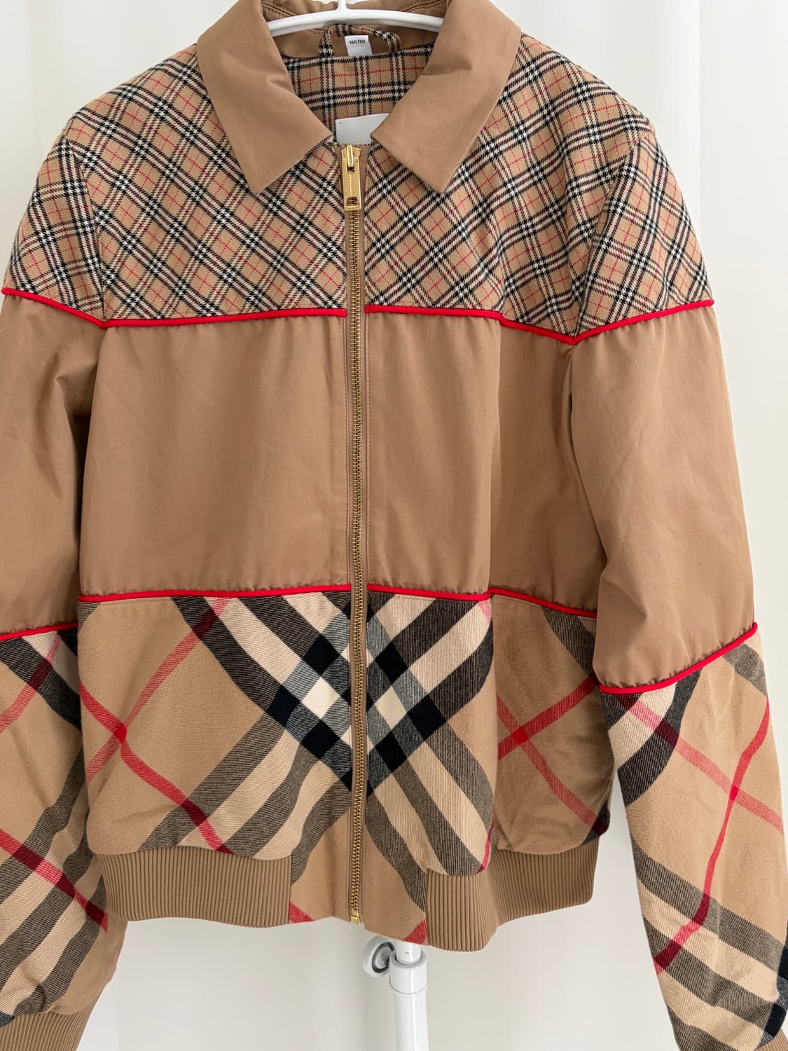 버버리 콘트라스트 체크 자켓 상품이미지3