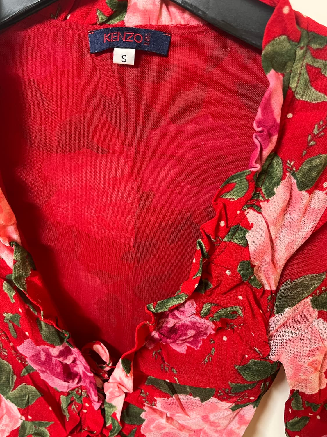 겐조 플라워 셔링 슬리브 상품이미지2