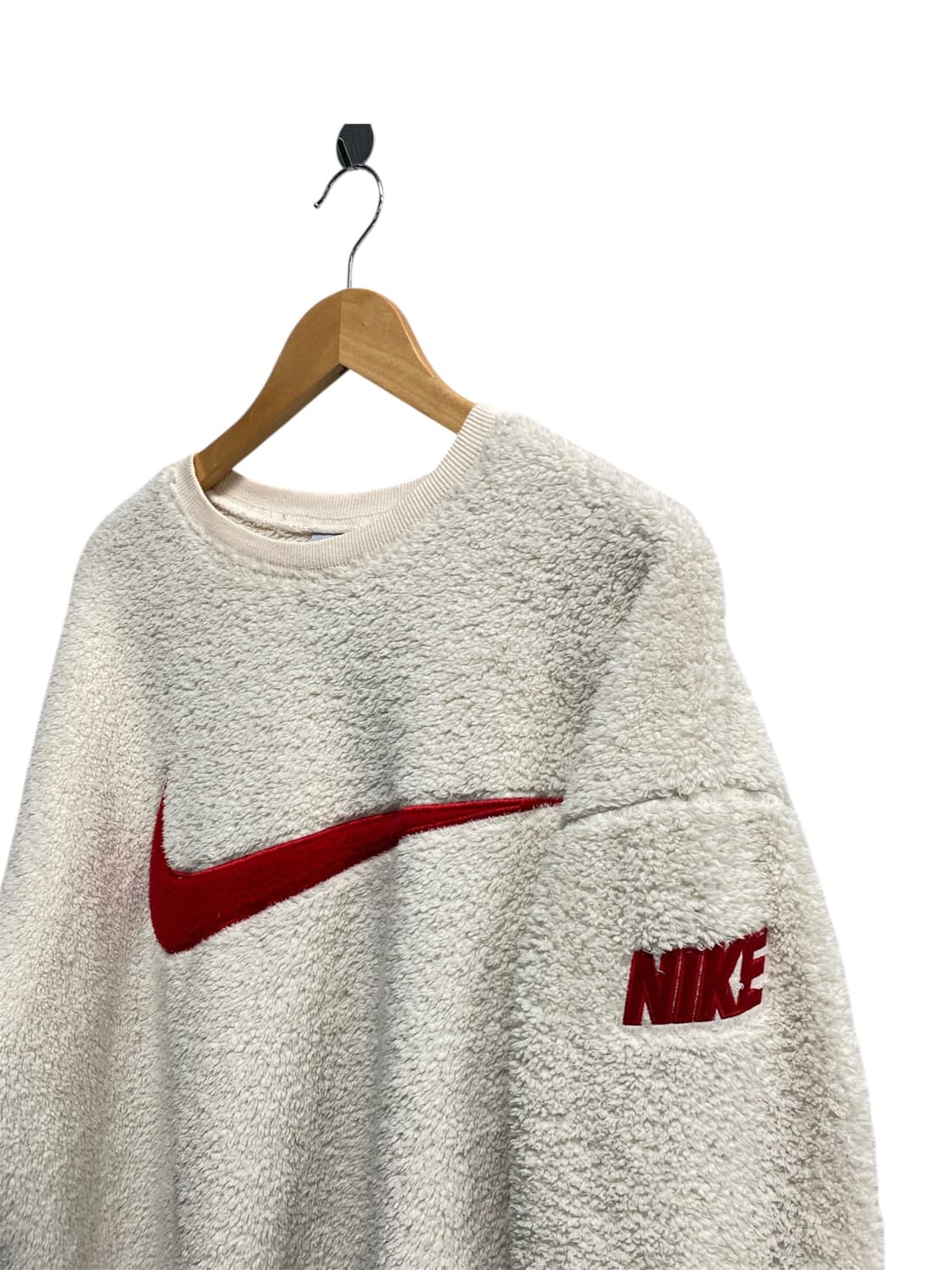  나이키 뽀글이 플리스 맨투맨 티셔츠 L-XL 상품이미지2