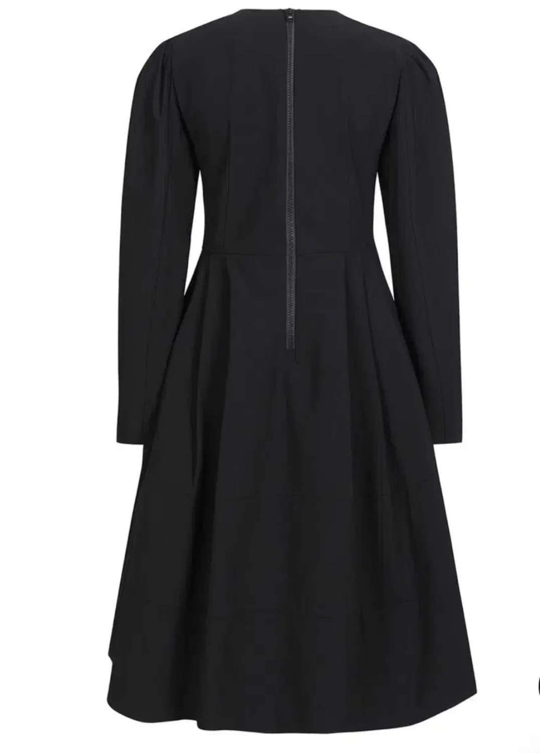 럭키슈에뜨 긴팔 원피스 블랙 38 상품이미지6