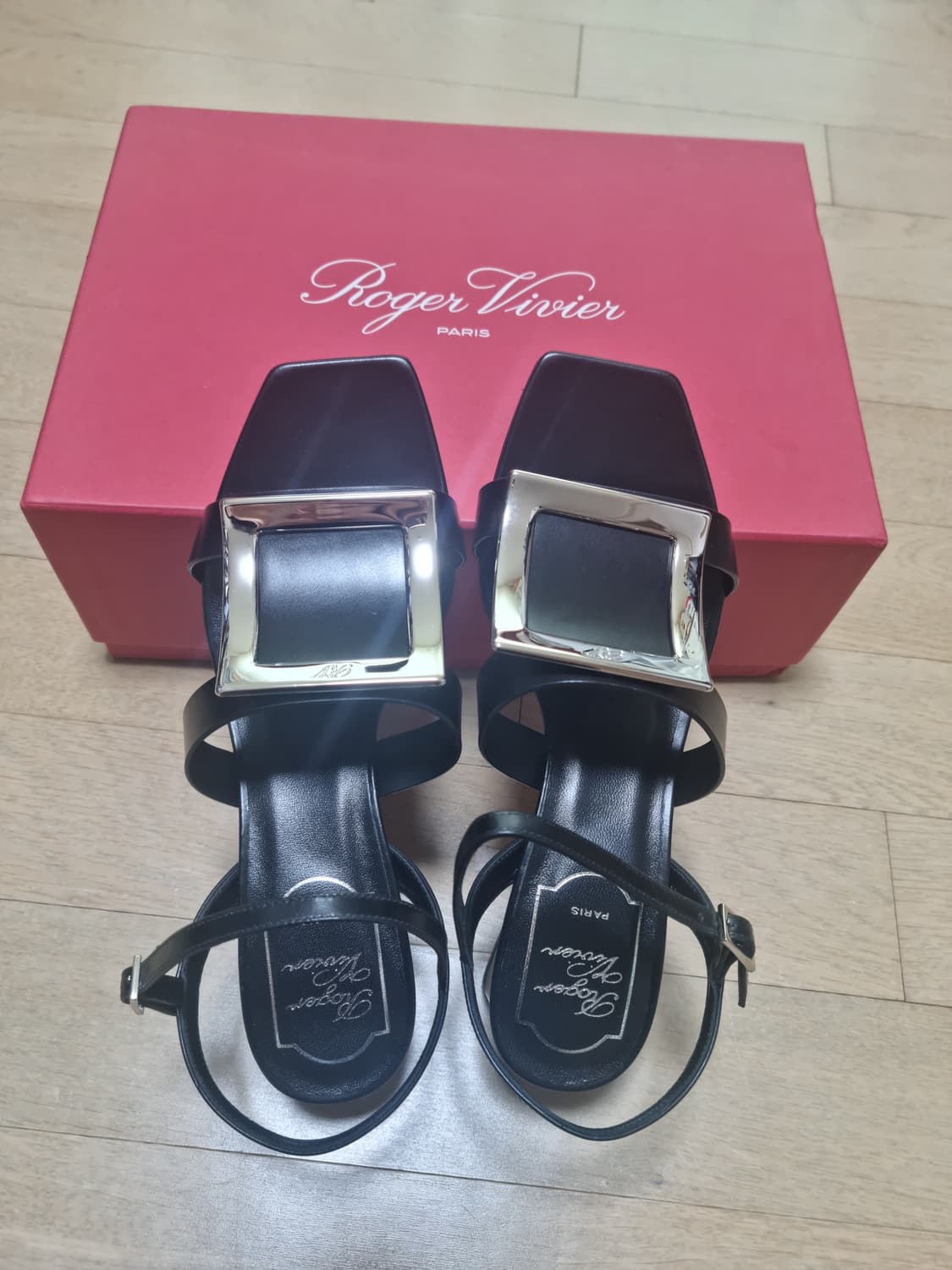👡로저비비에 비키비브 신들 블랙색상 상품이미지2