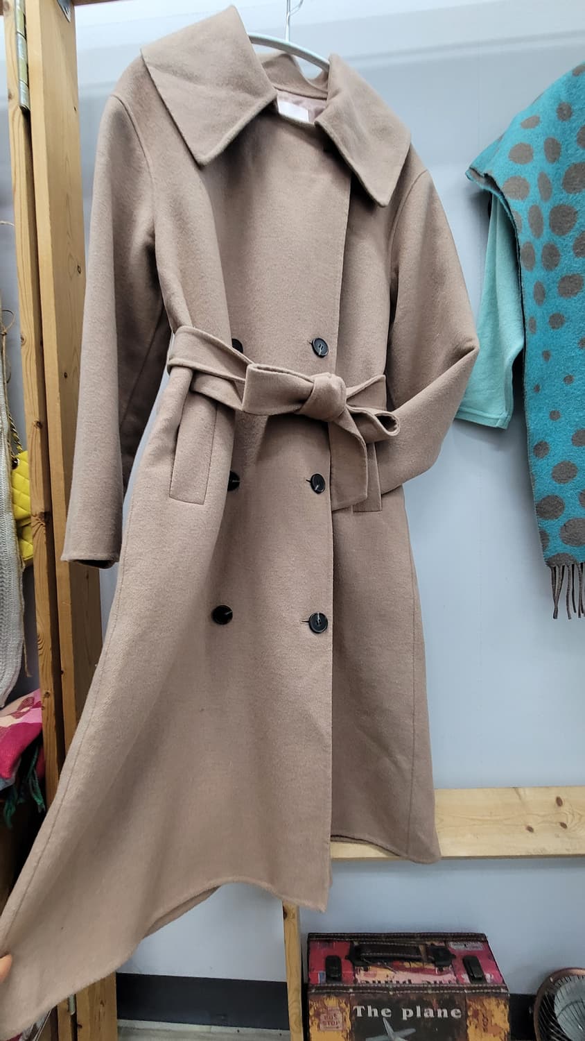 멜본 캐시미어 핸드메이드 롱코트 상품이미지2