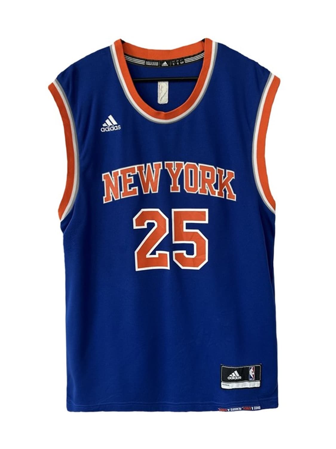[S] ADIDAS 아디다스 뉴욕닉스 데릭로즈 NBA 농구저지 상품이미지1