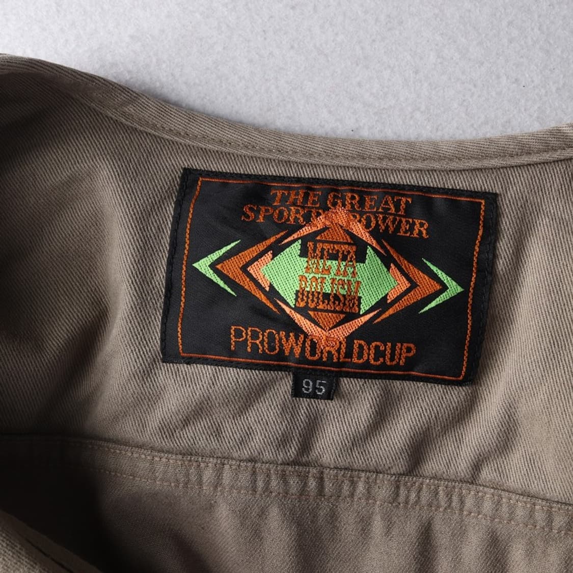 proworldcup 빈티지 유틸리티 베스트 M 상품이미지5
