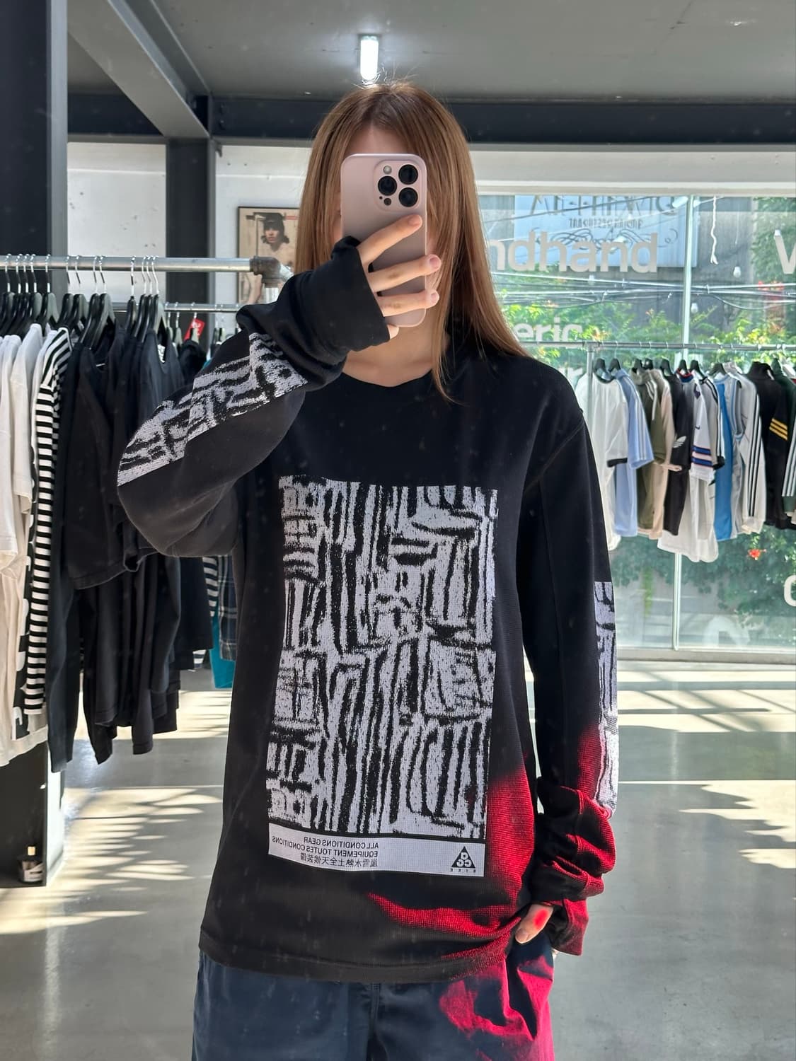 나이키 ACG 핸드워머 와플 롱슬리브  상품이미지1