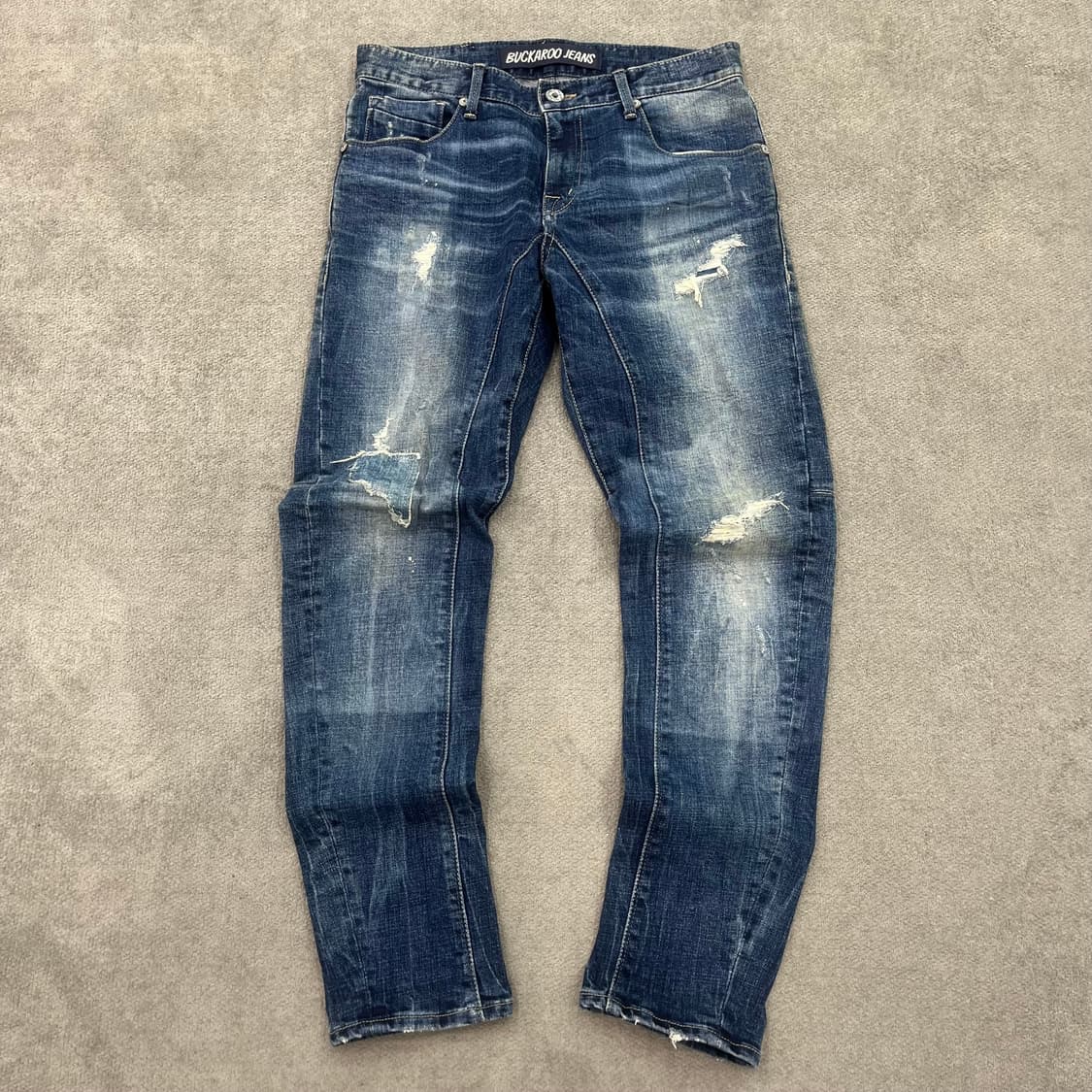 30 버커루 디스 워싱 데님 팬츠 상품이미지1