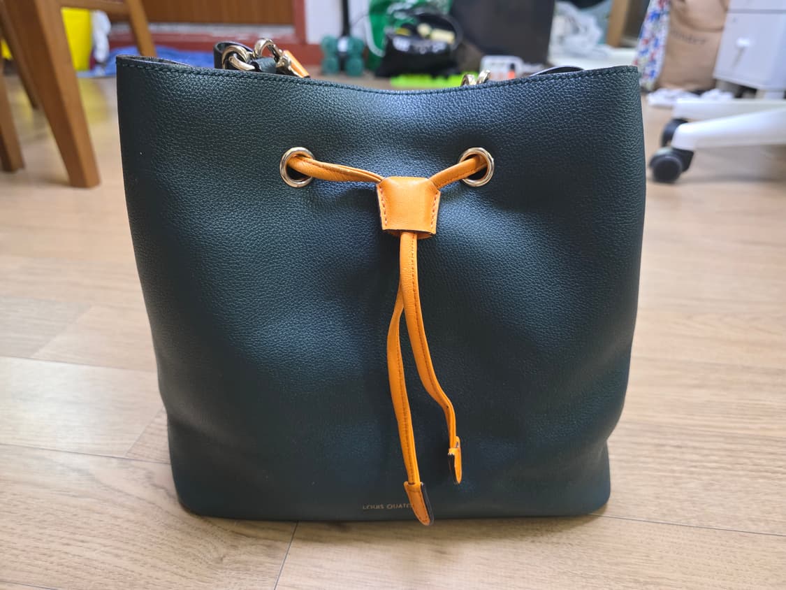 루이까또즈 딥그린 버킷백 상품이미지2