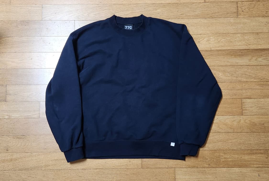 77c 스웻셔츠 M(Navy) 상품이미지1