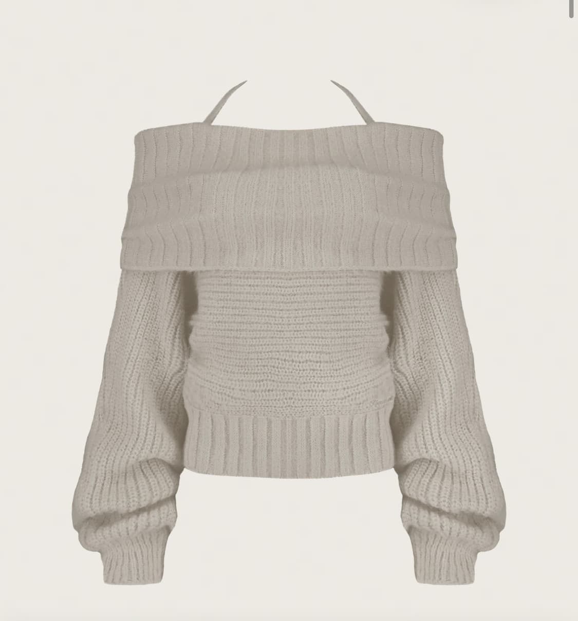 클리시어 팔레트 니트 마롱라떼 상품이미지1