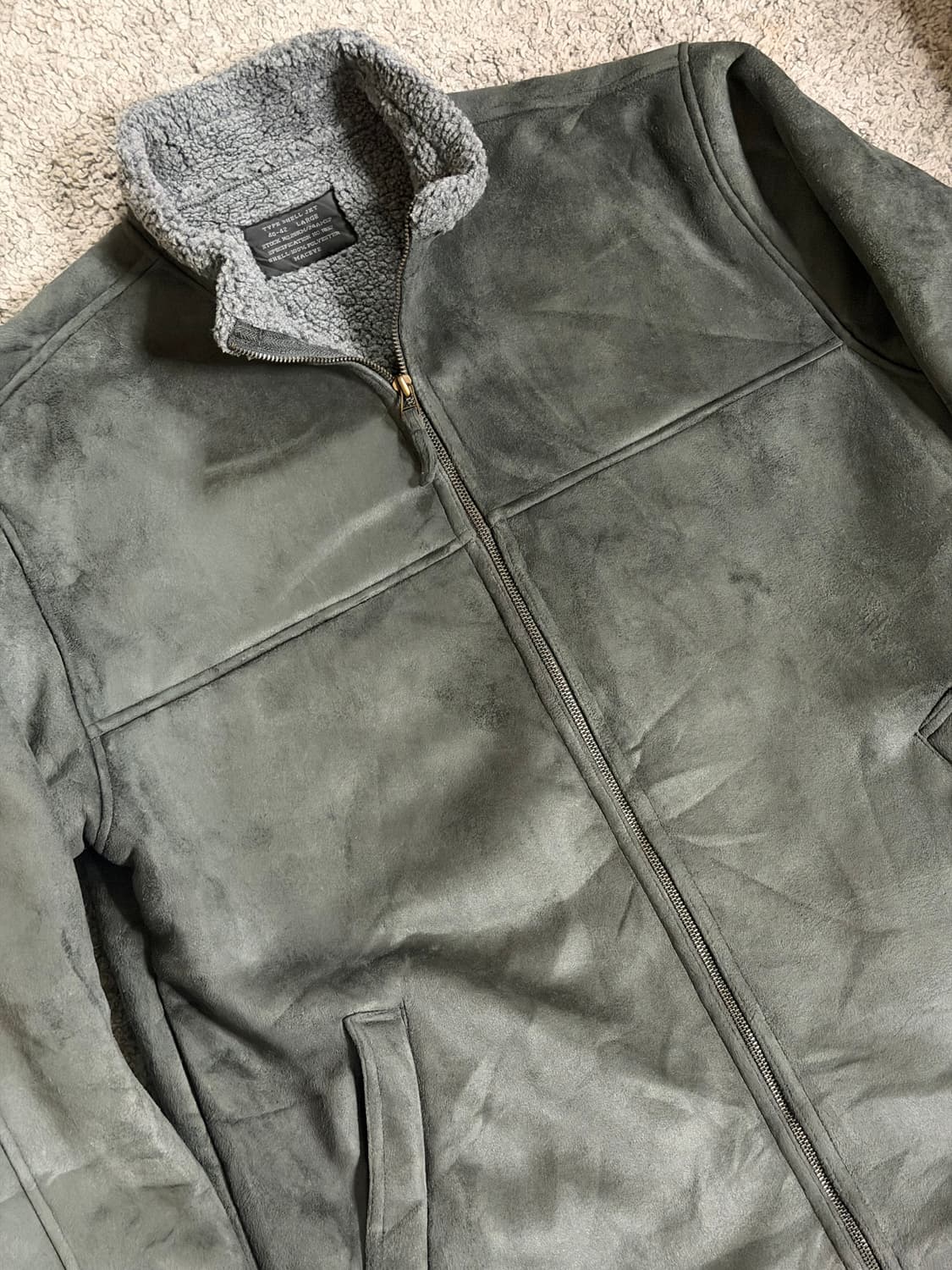 MACEYE 보아 플리스 타입 쉘 자켓 상품이미지4