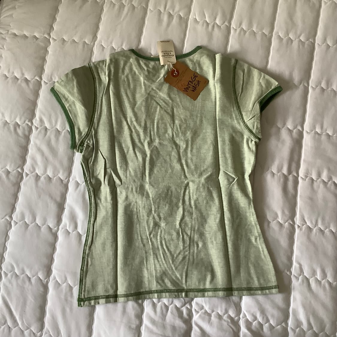 아베크롬비 레트로 빈티지 슬림핏 반팔티 상품이미지4