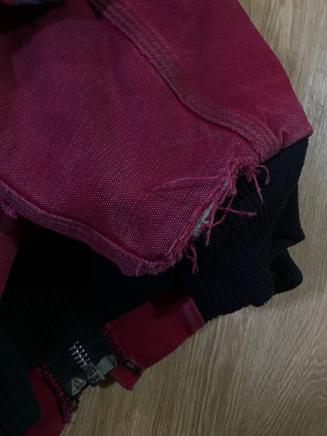 칼하트 빈티지 덕엑티브자켓 레드 상품이미지7