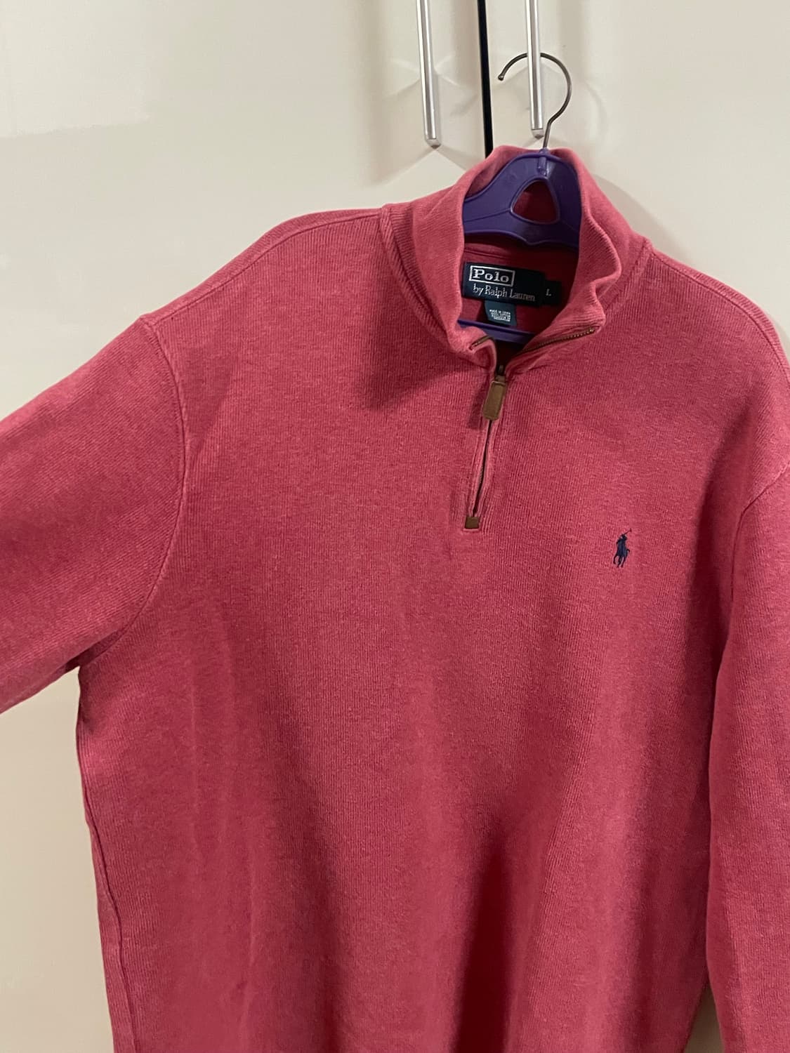 폴로 랄프 로렌 반 집업 상품이미지3