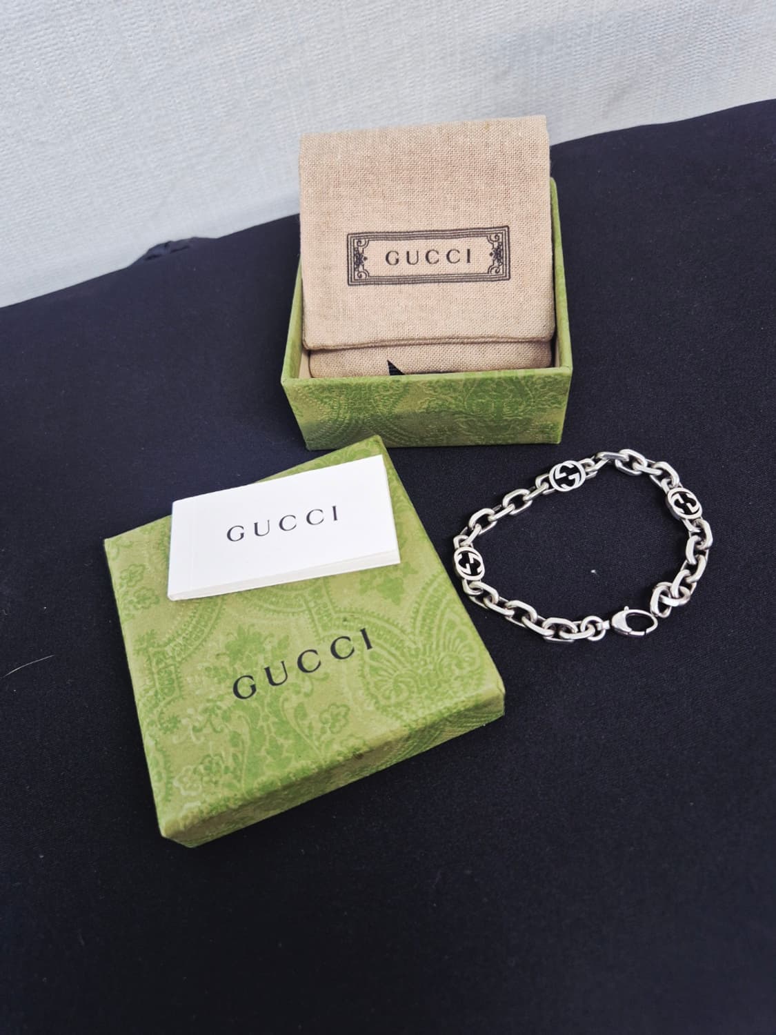 구찌 인터로킹 팔찌 상품이미지1