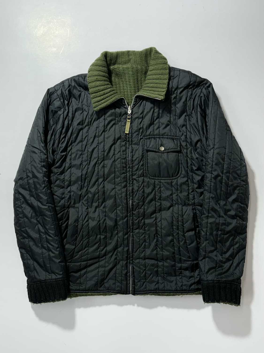 타미 힐피거 리버시블 니트 집업 자켓 상품이미지2