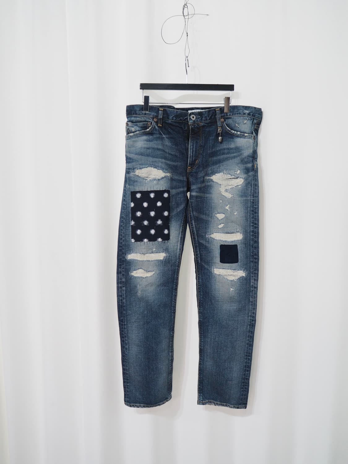 FDMTL TOKYO patchwork denim pants  상품이미지1