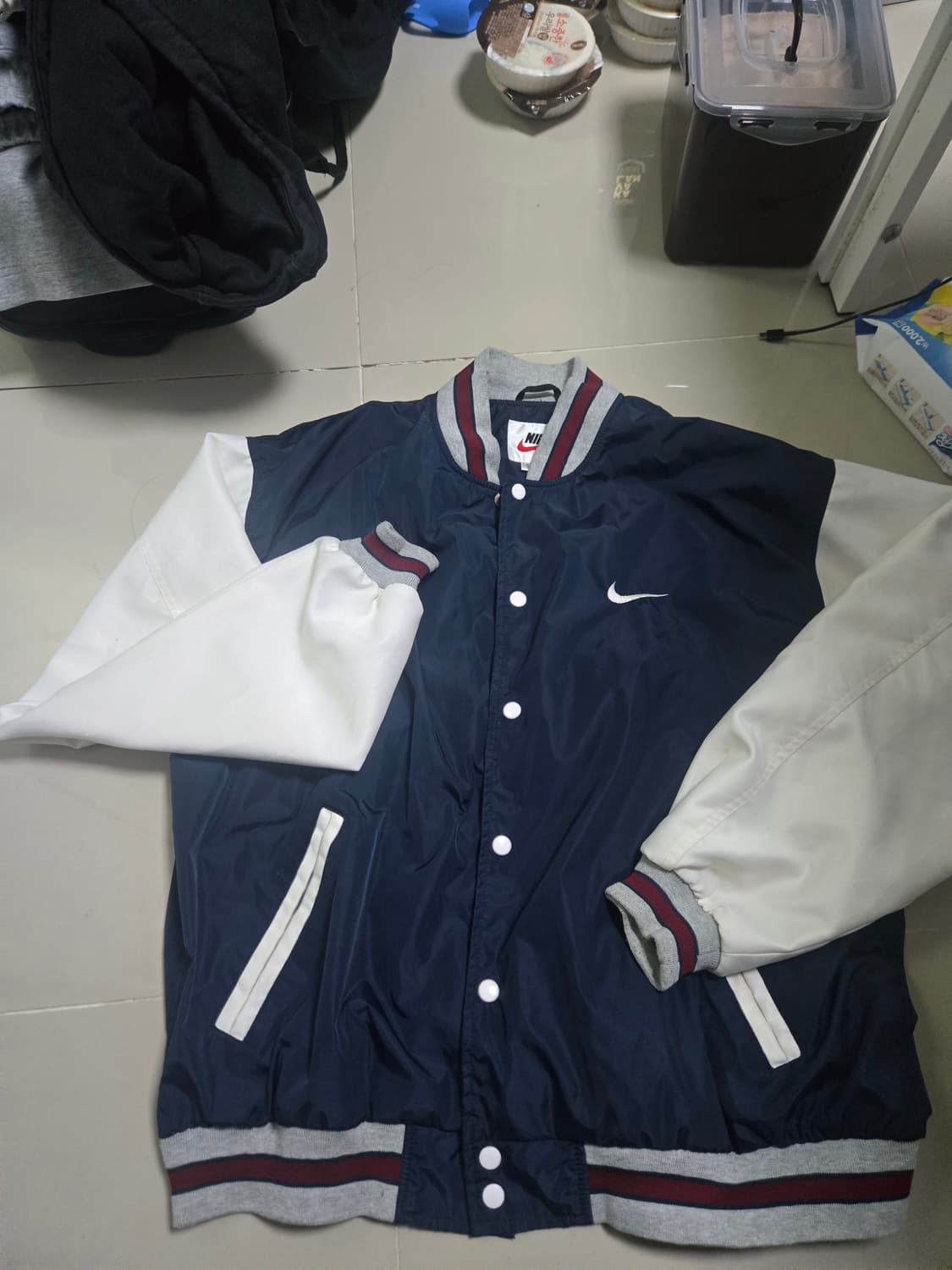 나이키 빈티지 바시티 자켓 XL 105 -110정도 상품이미지6