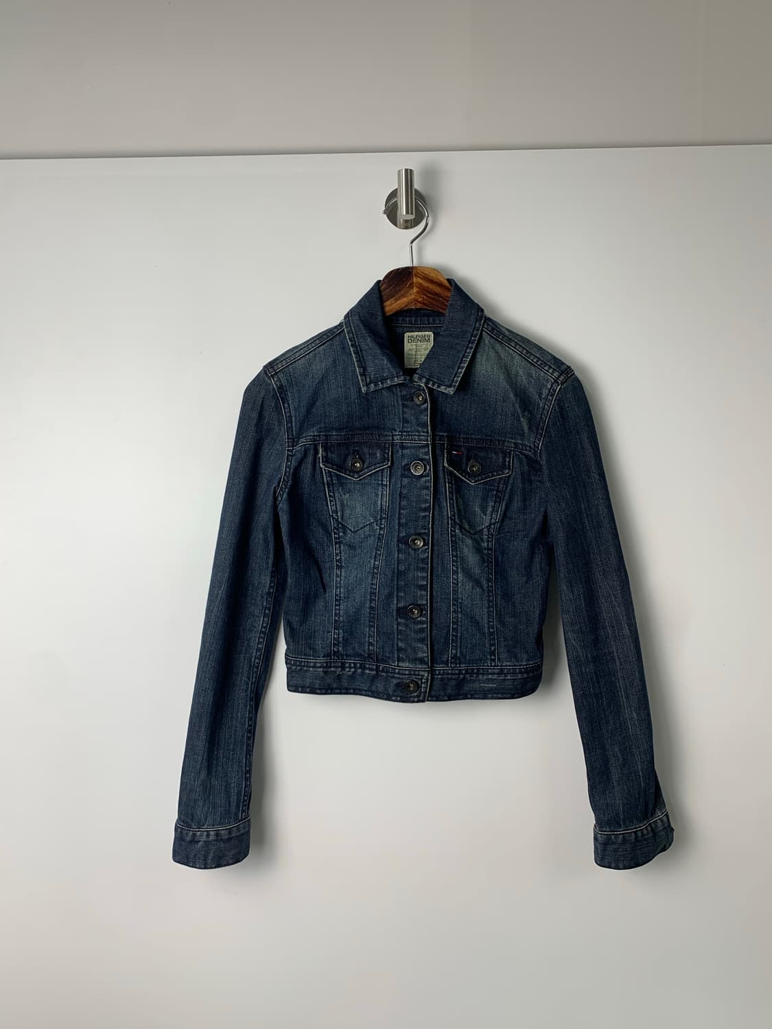 타미힐피거 포켓 워싱 데님 자켓 상품이미지2