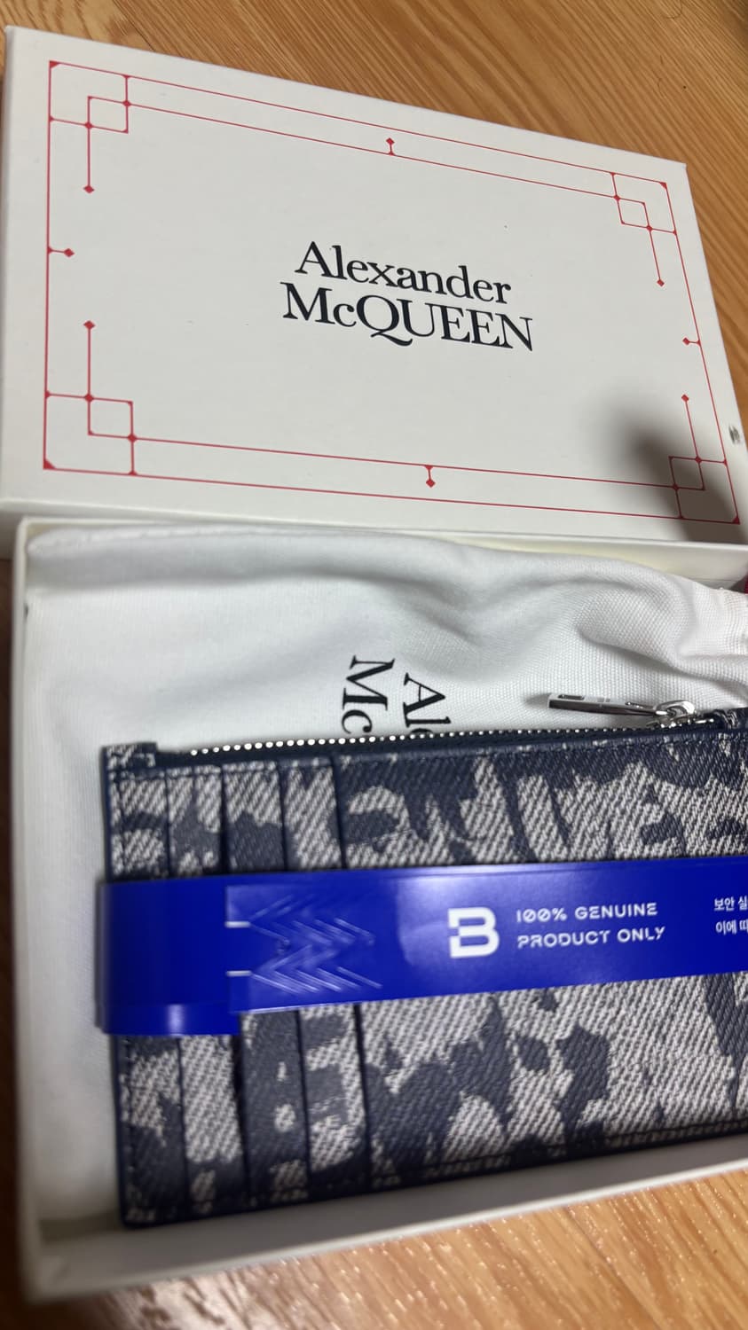 알렉산더 맥퀸 카드지갑 집 코인 카드홀더 상품이미지1