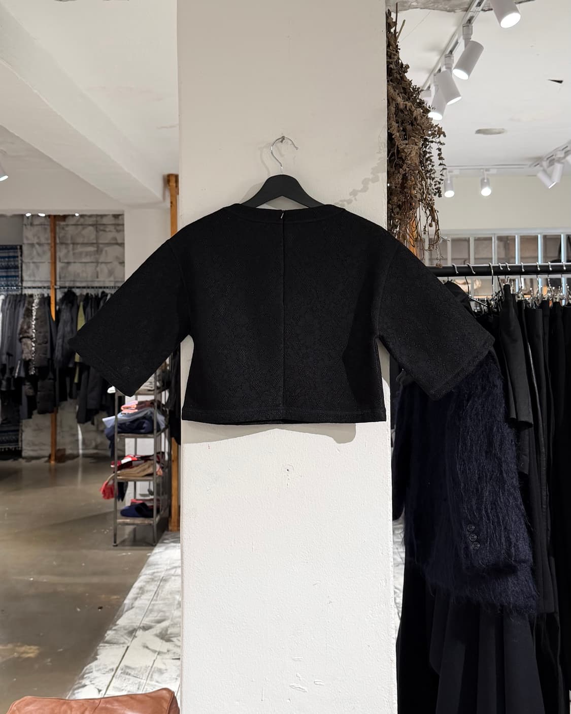 모스키노 부티크 블랙 레이스 크롭탑 상품이미지5