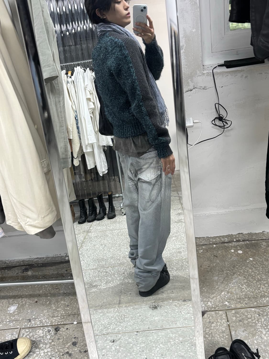 마르지엘라 스팽글 가디건  상품이미지4