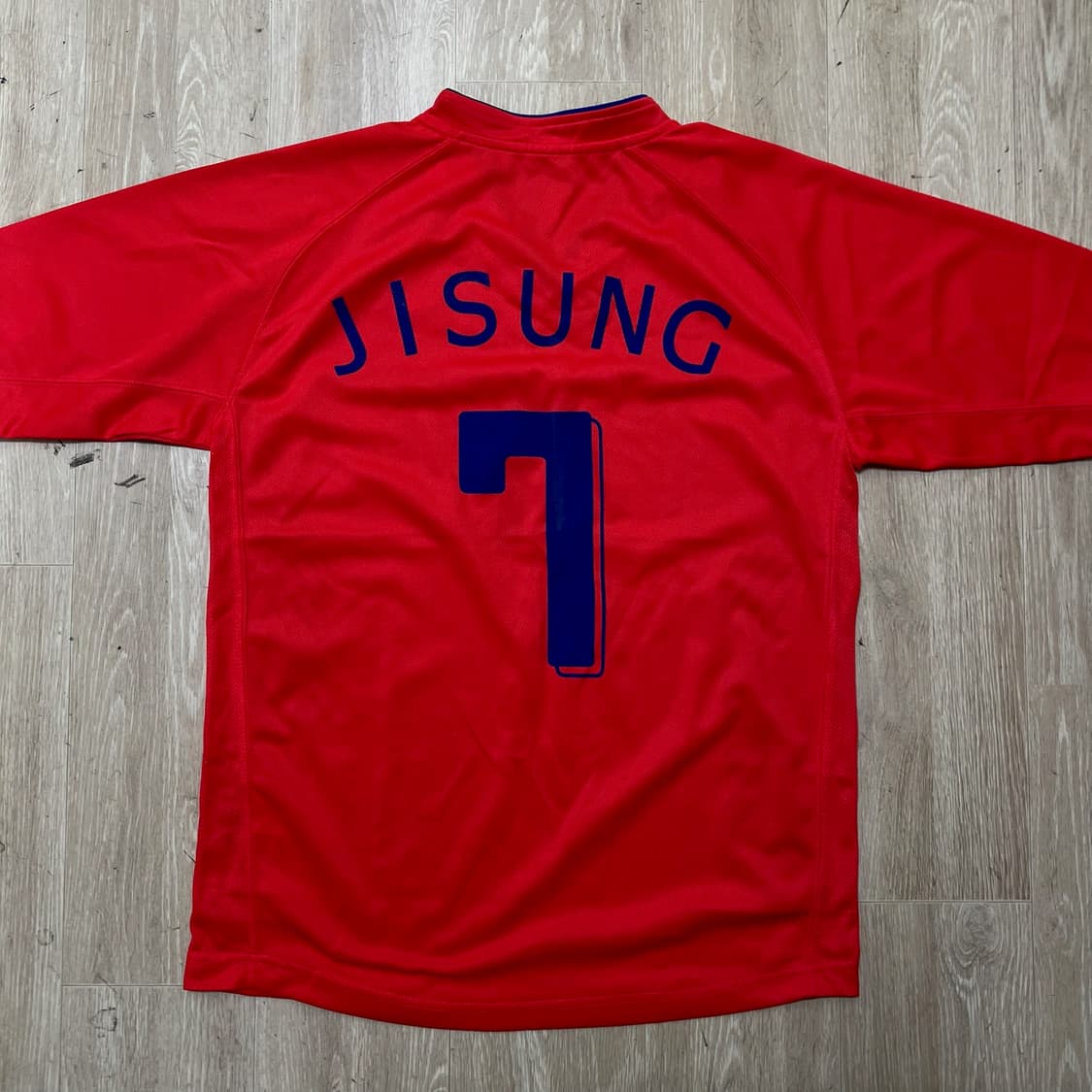 대한민국 축구 국가대표 축구 유니폼 박지성 7번 L/100  상품이미지4