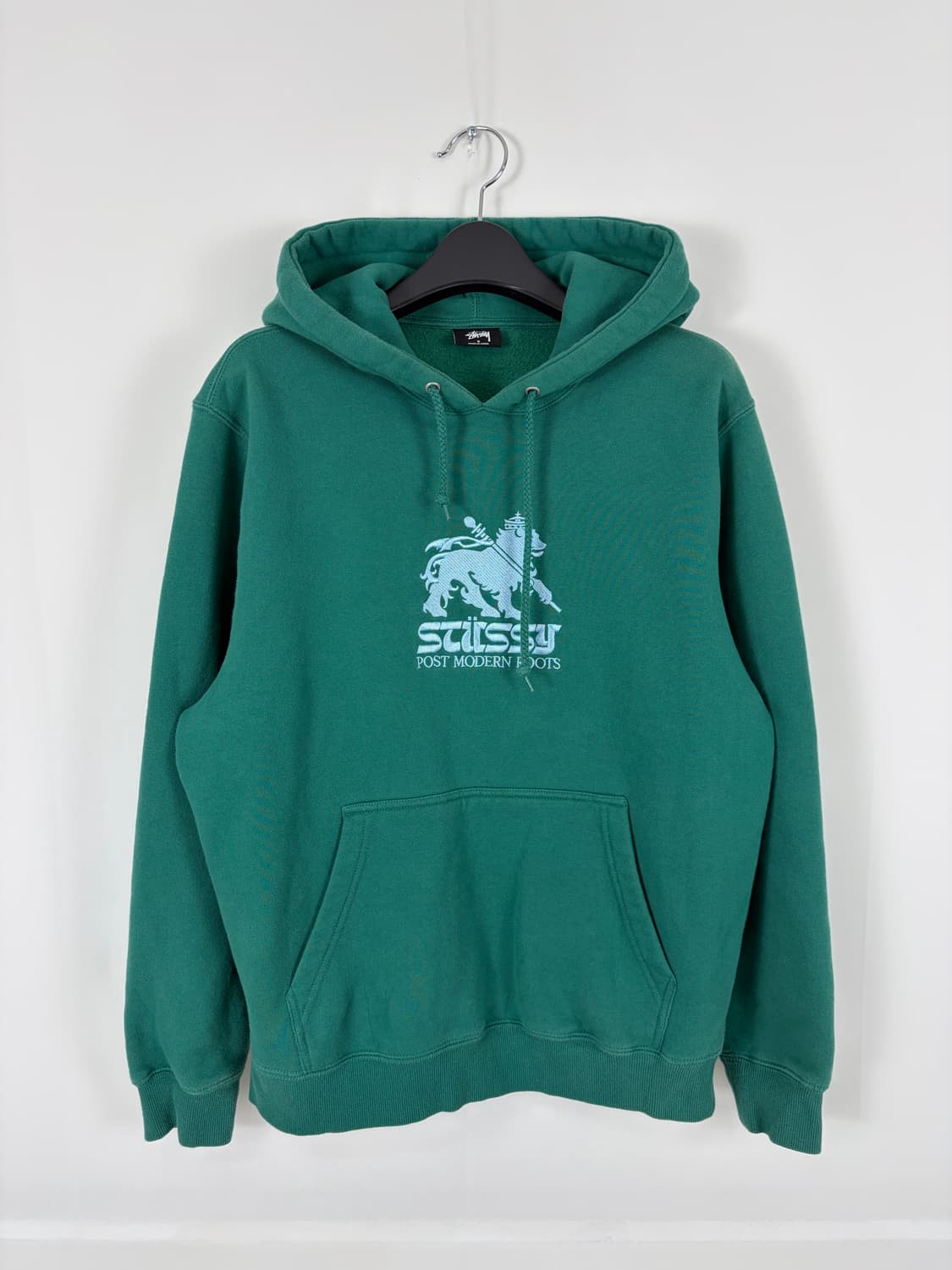 a31) 스투시 라이온 엠브로이드 후드티 상품이미지1