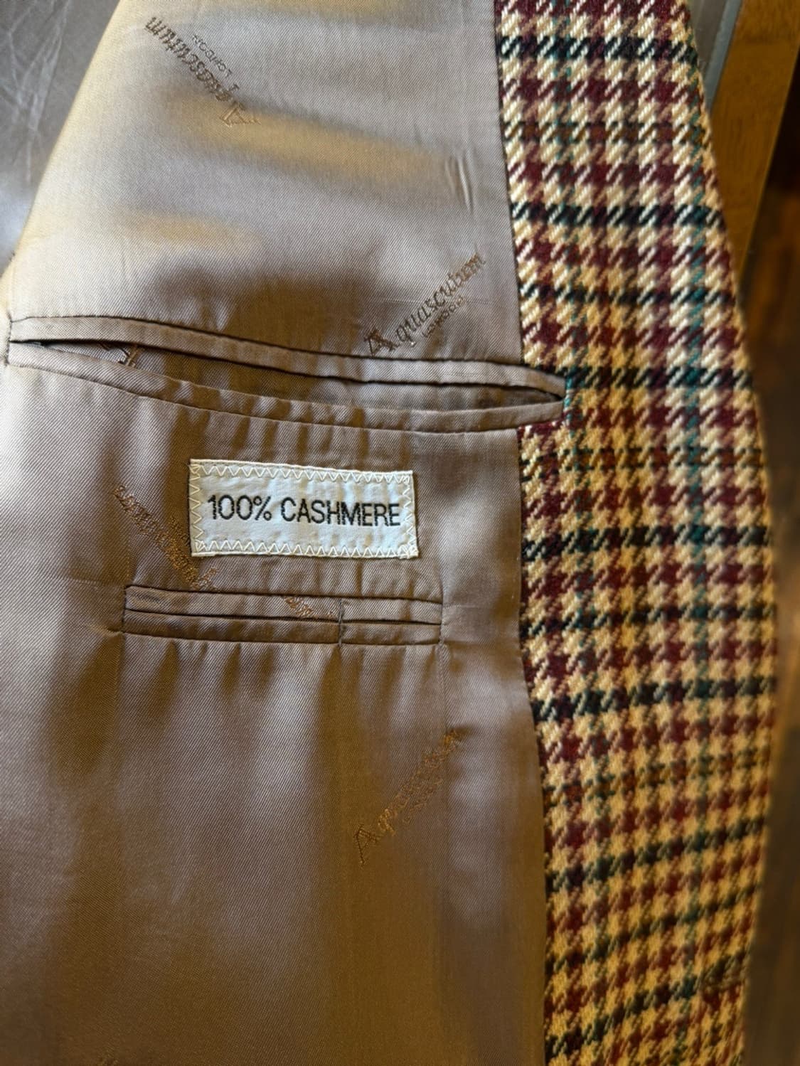 아쿠아스큐텀 캐시미어 자켓 100 상품이미지9