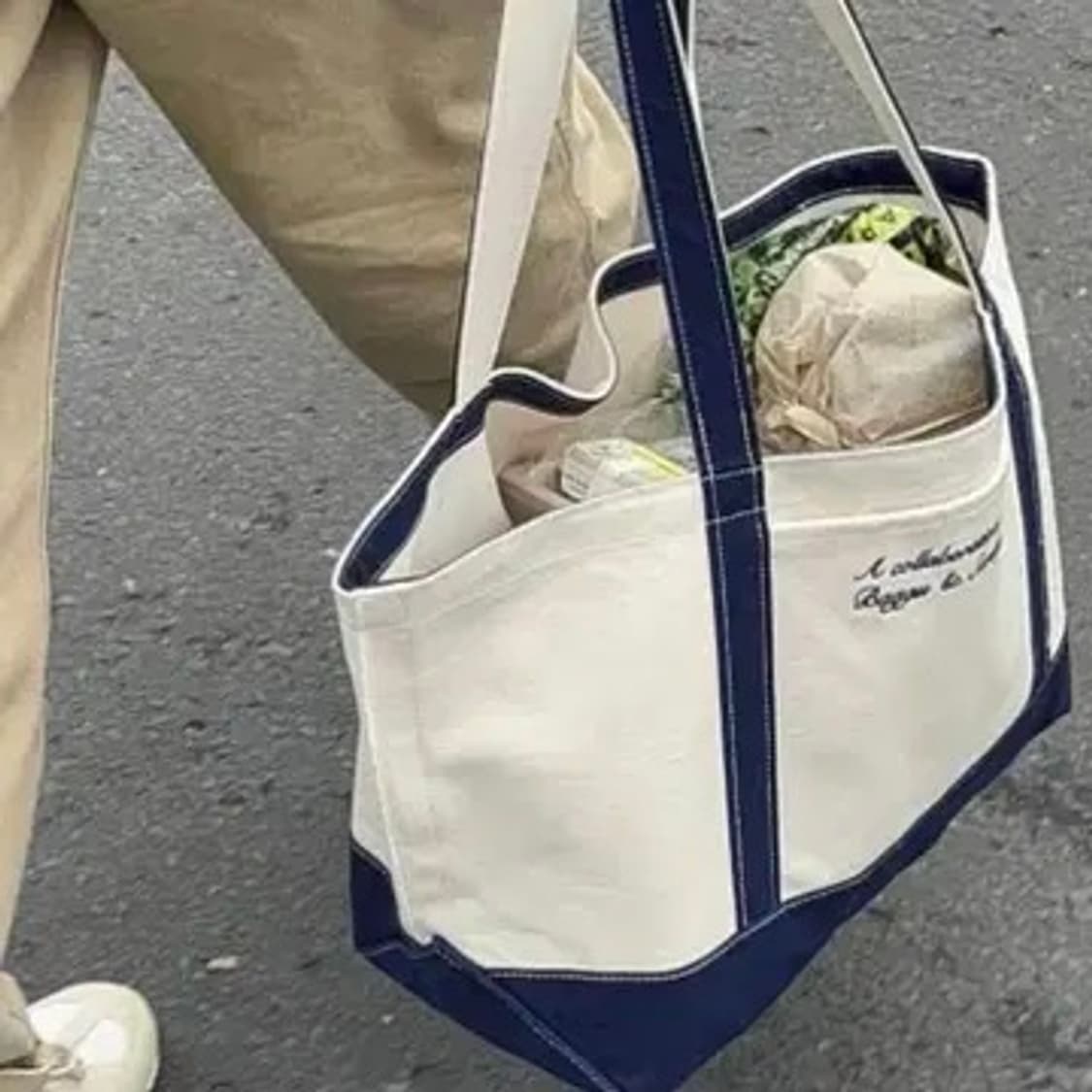 BAGGU x 샌디리앙 캔버스 토트백 상품이미지3