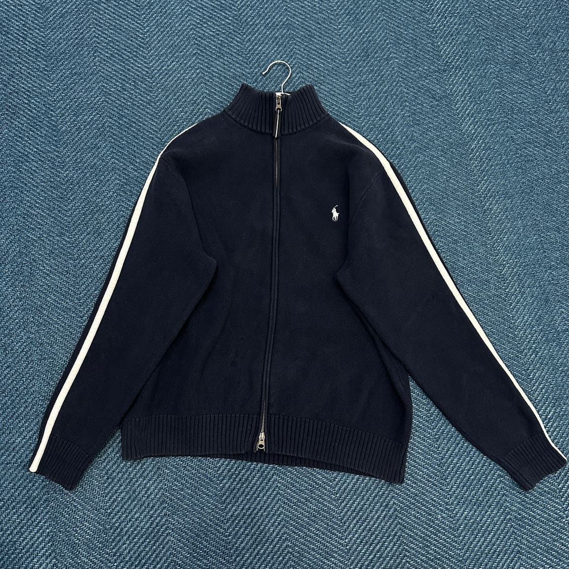[XL] 폴로 투웨이 니트 집업 상품이미지2