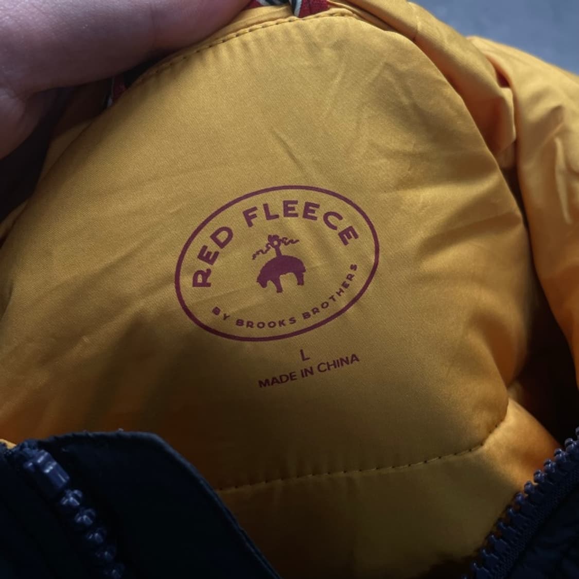 100 브룩스브라더스 레드플리스 경량패딩 상품이미지3