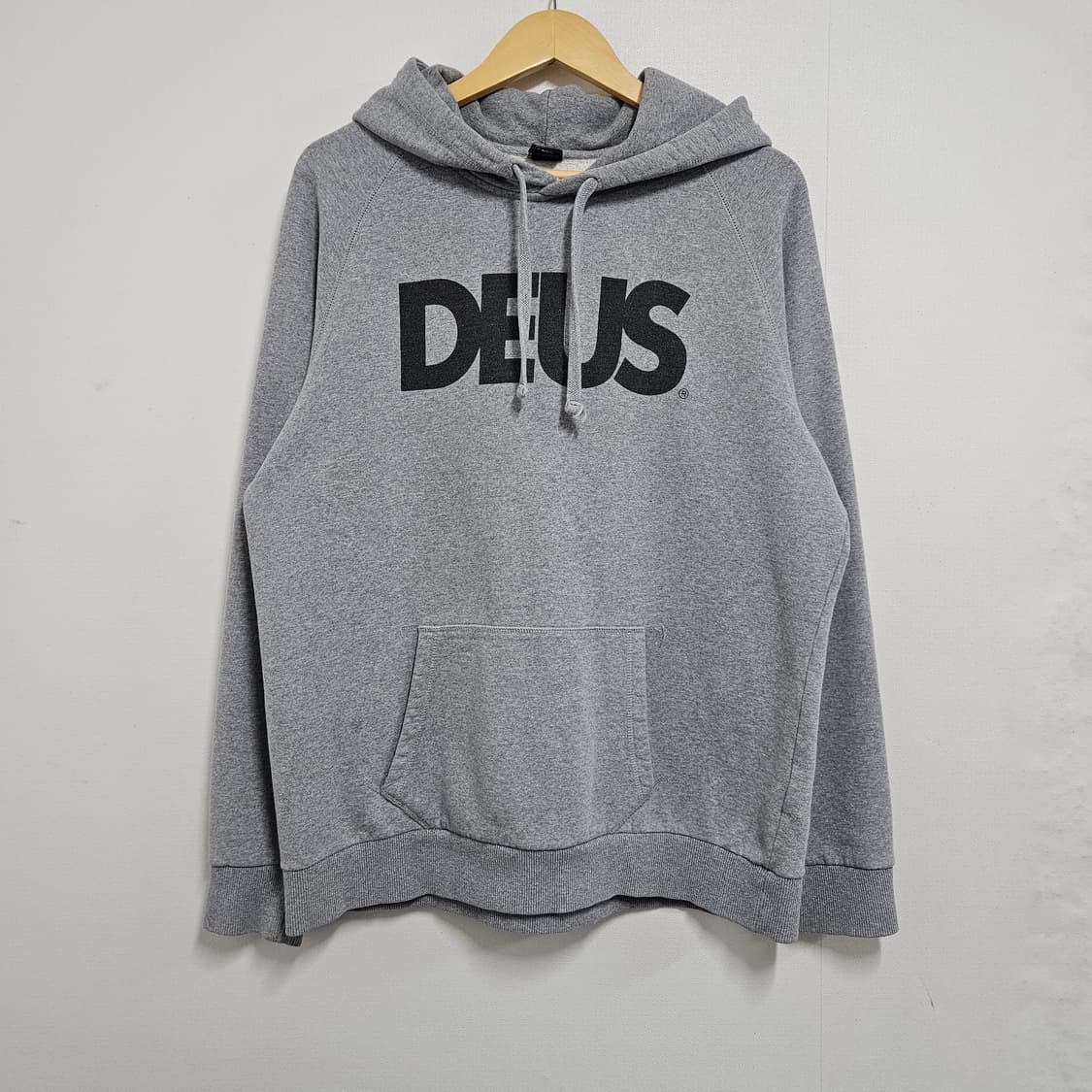 L 데우스 엑스 마키나 빅로고 기모 후드티 상품이미지2