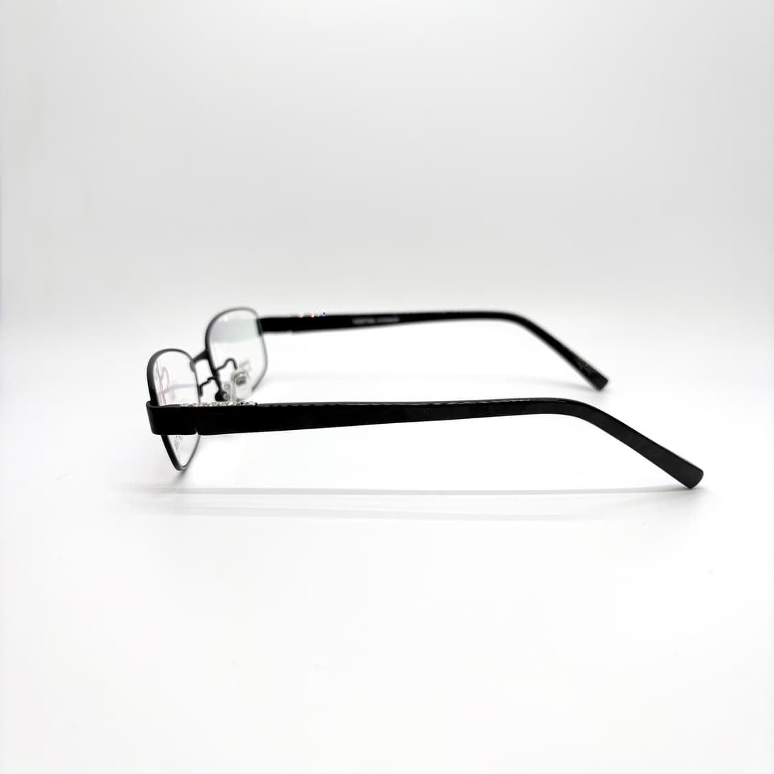 VENETIAN 큐빅 블랙 사각 빈티지메탈테 상품이미지4