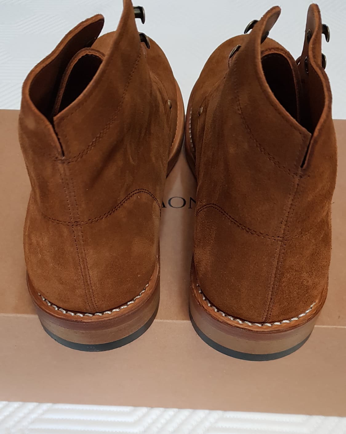 [새상품/260] 브레노웰트 굿이어웰트 스웨이드 부츠 팝니다. 상품이미지2